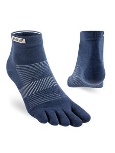 Injinji Run Lightweight Mini‑Crew Navy