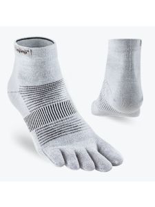 Injinji Run Lightweight Mini‑Crew Grey