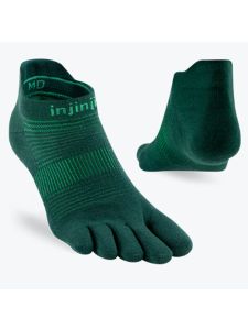 Injinji Run Lightweight No‑Show Jade