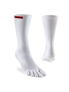 Injinji Sport Original Weight Crew White