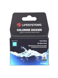 Lifesystems Chlorine Dioxide Water Purification Tablets