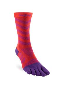 Injinji Womens Ultra Run Crew Razzmatazz