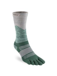 Injinji Ladies Trail Crew Alpine toe socks