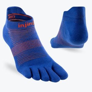 Injinji Run Lightweight No‑Show Sapphire