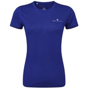 RonHill Women's Tech S/S Tee DarkCobalt/Ultraviolet