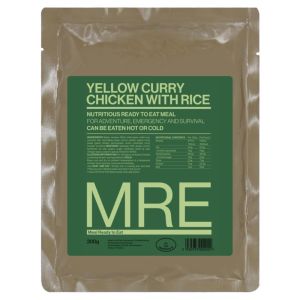 Chicken in Yellow Curry with Rice MRE Ready To Eat Meal