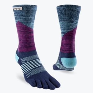 Injinji Women's Trail Midweight Crew Twilight