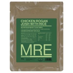 MRE Chicken Rogan Josh with Rice 300g Ready To Eat Meal