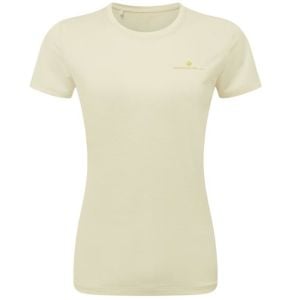 RonHill Womens Tech S/S Tee Vanilla/Solar